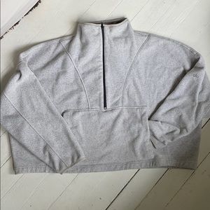 ALO half zip oversize fleece